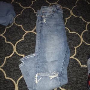AE ripped skinny jeans